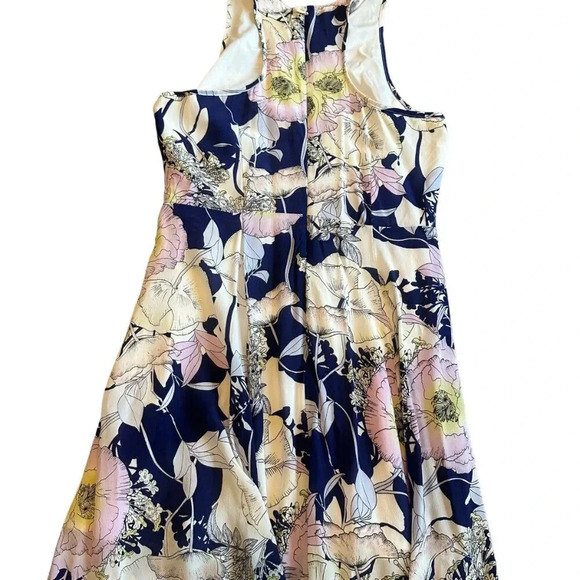 Yumi Kim Bora Bora Navy Dream Maxi Dress Sleeveless Silk Size Medium Women's - Picture 12 of 16